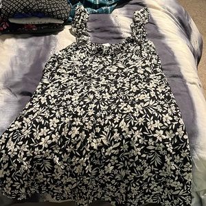 2XL flowy floral dress